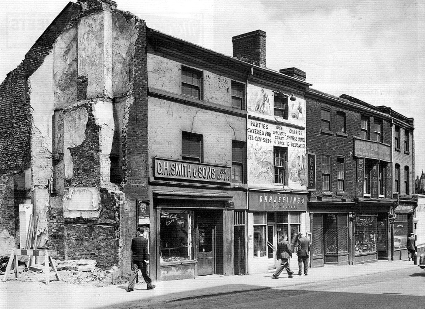 The Darjeeling on Steelhouse Lane, remembered as Birmingham's first proper curry house.